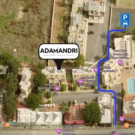 아파트 Adamandri - Prime Location 아이아 나파