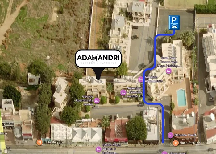 아파트 Adamandri - Prime Location 아이아 나파